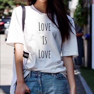 NEW Love is Love Graphic Tee, S-5X